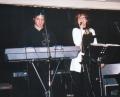 The band Eros sing to Cafe Americain (Thessaloniki - Greece)